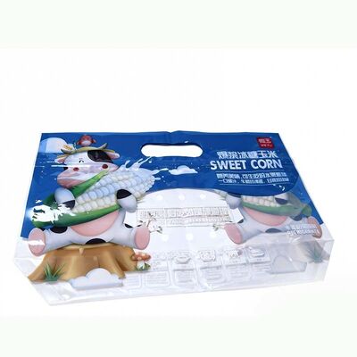 Clear Vented Vegetable Bags Customized Vented Bags For Produce