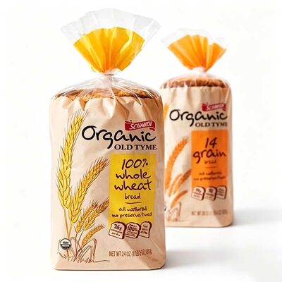 Leakproof Bakery Plastic Bag Moisture Proof Custom Printed Bakery Bags Tear Resistant