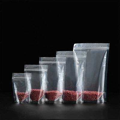 Thickened Stand Up Resealable Pouch Matte Stand Up Plastic Bags Reusable