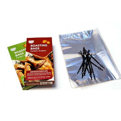 Heat Resistant Turkey Roaster Bags Durable Oven Safe Cooking Bags With Twist Ties