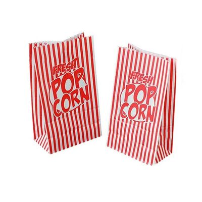Custom Logo SOS Paper Bags Eco Friendly Square Bottom Paper Bags For Food Gift Packaging