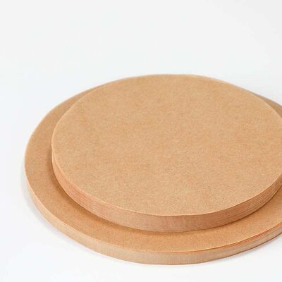 Round Air Fryer Paper Liners Food Grade Air Fryer Parchment Paper High Temperature Resistant
