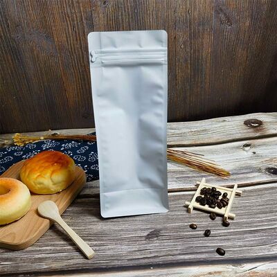 Custom Printed Food Grade Side Gusset Bags Aluminium Lined Barrier Pouches For Tea Nuts Coffee Zipper Packaging Bags