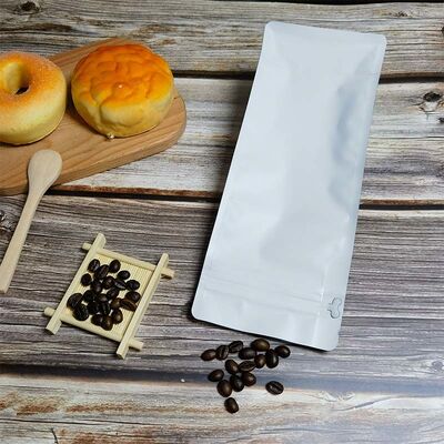 Recyclable Side Gusset Aluminium Bags Custom Logo Food Packaging For Coffee