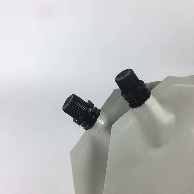 Aluminum Foil Stand Up Spout Pouch Custom Printed Liquid Packaging Bag For Juice Sauce Detergent