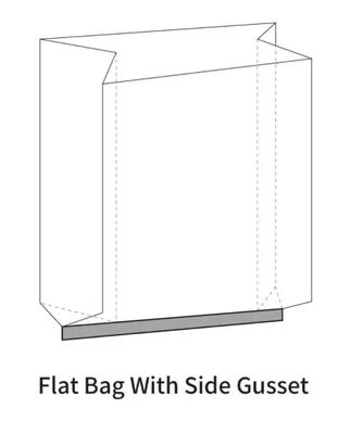 Custom Logo Paper Satchel Bags High Load Bearing White Paper Food Bag Eco Friendly