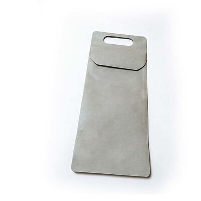 Reusable Die Cut Bag Waterproof Kraft Paper Bags Tear Resistant With Aluminum Foil Liner