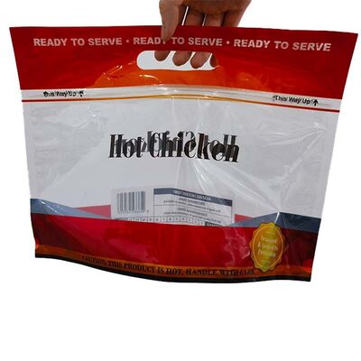 Heat Resistant Roast Chicken Bag Custom Chicken Packaging Bags With Resealable Zipper