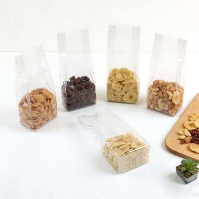 Custom Printing Square Bottom Bag Food Grade Stand Up Pouch Packaging Moisture Proof