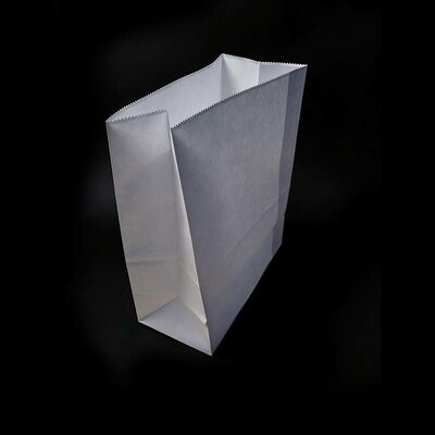 White Kraft Paper Stand Up Pouch Customized Stand Up Paper Pouches Biodegradable