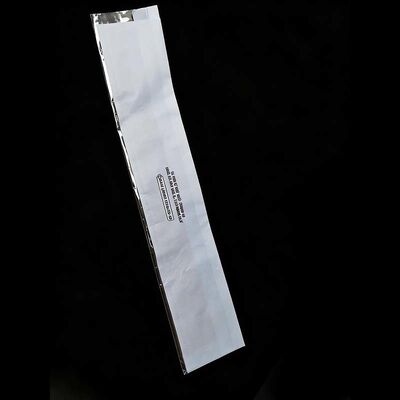 White Flat Bottom Paper Bag Durable Satchel Paper Bags With Window