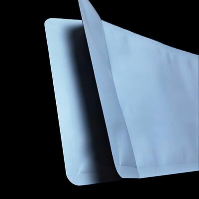 Food Grade Plastic Coffee Bag White Zipper Coffee Bags Moisture Proof