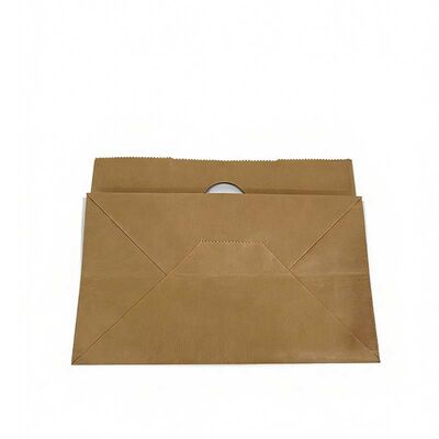 Eco Friendly Die Cut Bag Biodegradable Kraft Paper Shopping Bag Recyclable