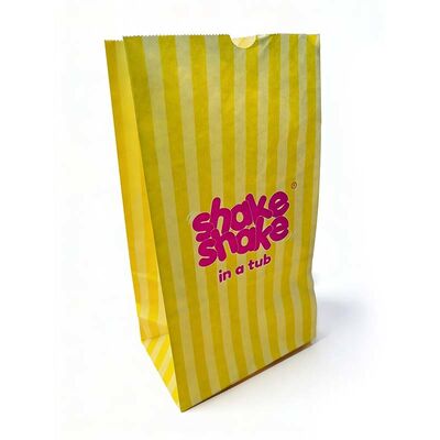 Biodegradable Paper Food Packaging Bags Moisture Resistant Bread Paper Bags Breathable
