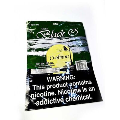 Tobacco Stand UP Pouch Light Blocking Stand Up Packaging Bag Aluminum Foil Barrier