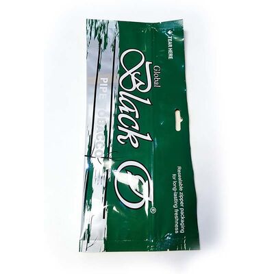 Tobacco Stand UP Pouch Light Blocking Stand Up Packaging Bag Aluminum Foil Barrier