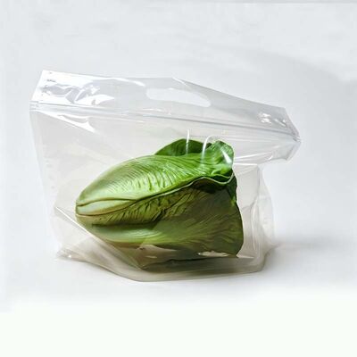 Leakproof Stand Up Pouch Bags Transparent Plastic Bags For Fruits And Vegetables