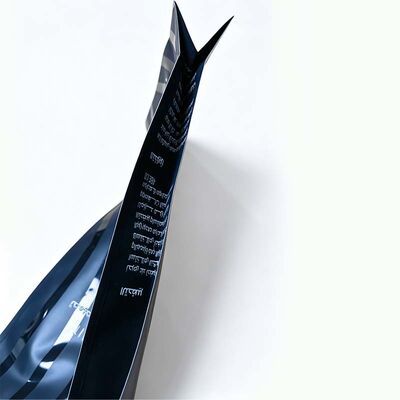 Matte Black Stand Up Coffee Bag Resealable Roasted Coffee Bag Moisture Proof