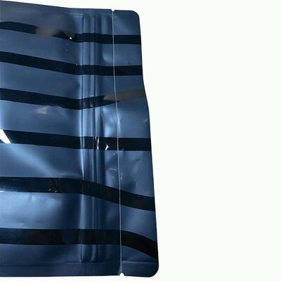 Matte Black Stand Up Coffee Bag Resealable Roasted Coffee Bag Moisture Proof