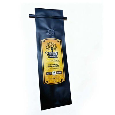 OEM Coffee Packaging Bags Recyclable Gusseted Coffee Bags Durable