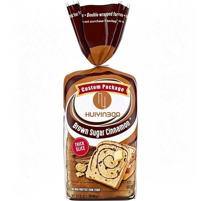 Lightweight Custom Printed Bread Bags Hygienic Baguette Sandwich Packaging Waterproof