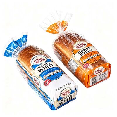 Lightweight Custom Printed Bread Bags Hygienic Baguette Sandwich Packaging Waterproof
