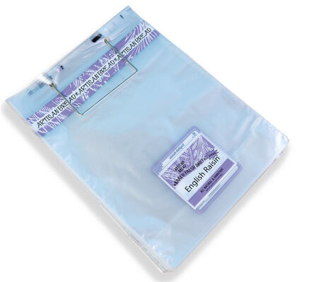 Custom Printed Plastic Wicketed Bags Food Grade Bakery Bread Bags High Transparency