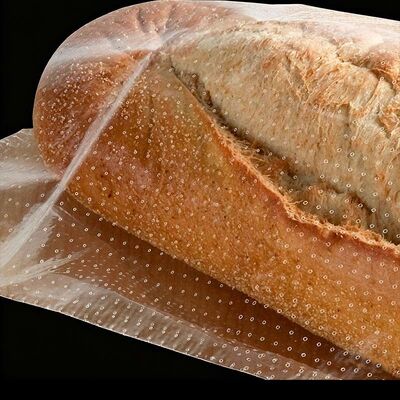 Leakproof Food Safe Plastic Bags Water Resistant Microperforated Bags For Bakery Bread Packaging