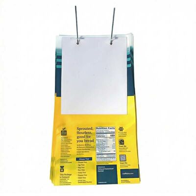 Tear Resistant Plastic Wicketed Bags Customized Clear Bakery Bags For Bakery Easy Dispensing