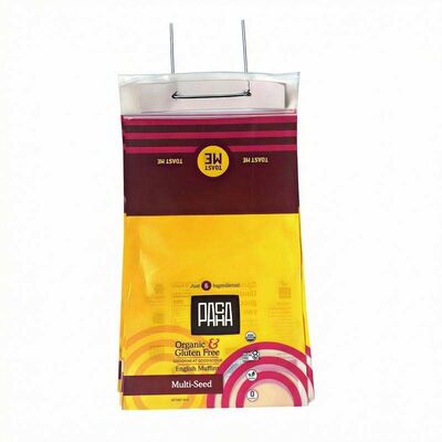 Lightweight Custom Wicketed Bags Micro Perforation Baguette Plastic Bags Food Grade