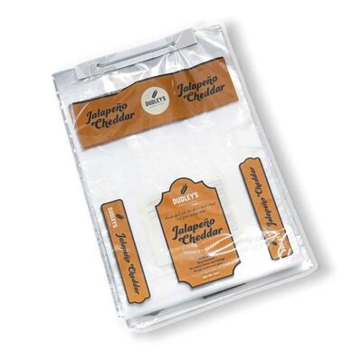 Visible Plastic Wicketed Bags Anti Fog Bakery Bread Bag Lightweight
