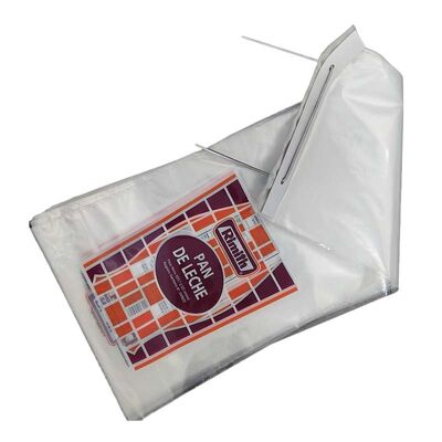 Visible Plastic Wicketed Bags Anti Fog Bakery Bread Bag Lightweight