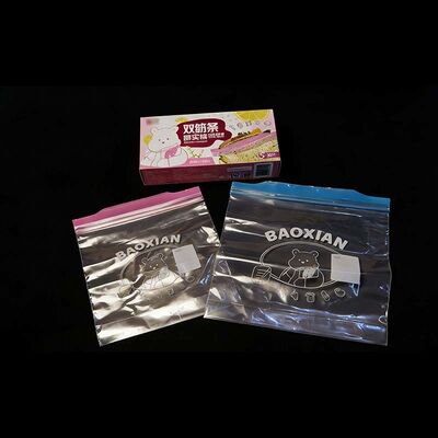 Custom Logo Zipper Seal Bag No Leakage Plastic Zip Lock Bags Reusable