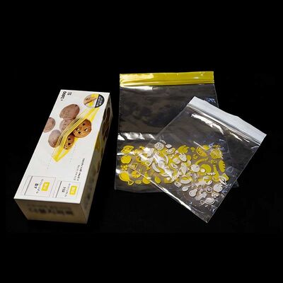 No Leakage Recyclable Plastic Bag Reusable Food Sealer Zipper Bags