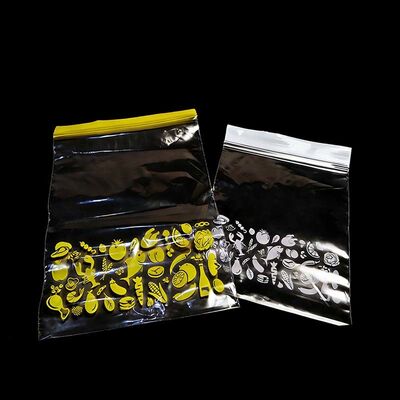 No Leakage Recyclable Plastic Bag Reusable Food Sealer Zipper Bags