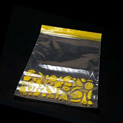 No Leakage Recyclable Plastic Bag Reusable Food Sealer Zipper Bags