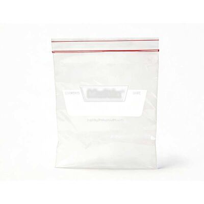 Waterproof Reusable Ziplock Bags Eco Friendly Food Safe Ziploc Bags Transparent / Semi Clear