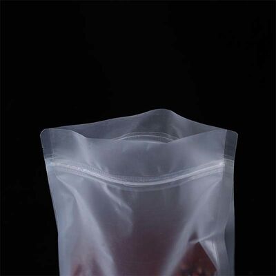Thickened Stand Up Resealable Pouch Matte Stand Up Plastic Bags Reusable