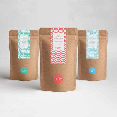 Eco Friendly Stand UP Pouch Biodegradable Resealable Zipper Bag