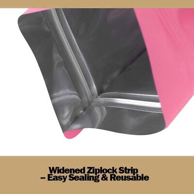Matte Colored Stand UP Pouch High Barrier Stand Up Coffee Bags Puncture Resistant
