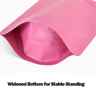 Matte Colored Stand UP Pouch High Barrier Stand Up Coffee Bags Puncture Resistant