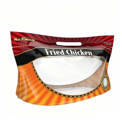 Leakproof Hot Chicken Bag Heat Sealable Resealable Roasted Chicken Bag