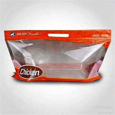 Leakproof Hot Chicken Bag Heat Sealable Resealable Roasted Chicken Bag
