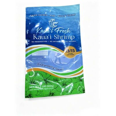 Eco Friendly Recyclable Plastic Bag Anti Tarnish Seafood Packaging Bags Resealable