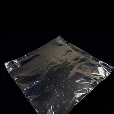 Non Toxic Micro Perforated Bag Food Grade Vented Lettuce Bags For Vegetable Storage Display