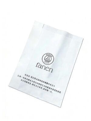 Grease Resistant Satchel Paper Bag Eco Friendly Paper Hot Dog Bags White