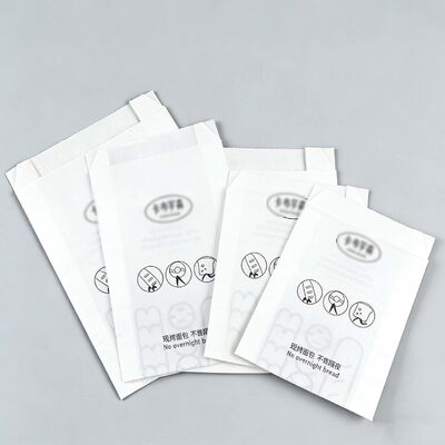 Recyclable Pinch Bottom Paper Bags Leakproof Side Gusset Bag Biodegradable