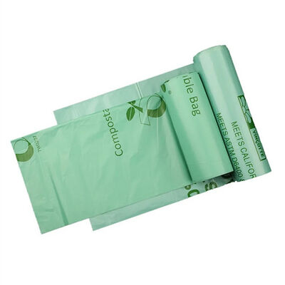 Tear Resistant Recyclable Plastic Bag Versatile Biodegradable Compostable Bin Liners Eco Friendly
