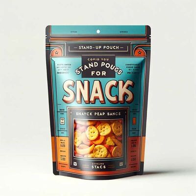 High Barrier Stand UP Pouch Moisture Proof Custom Seal Bag Recyclable