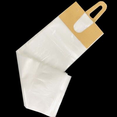 Recyclable Plastic Door Knob Bags Disposable Clear Door Hanger Bags For Takeout Menu